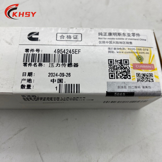 Fuel Rail Pressure Sensor with Cable 4954245EF Fit for Cummins Z13 Engine