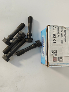 Weichai Genuine Connecting Rod Bolt 61800030019 for Excavator Forklift Loader Bulldozer Mining Engine Parts